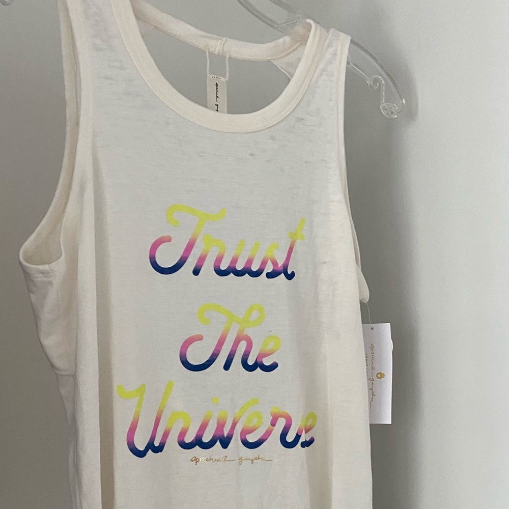 NWT Spiritual Gangster Trust the Universe Tank